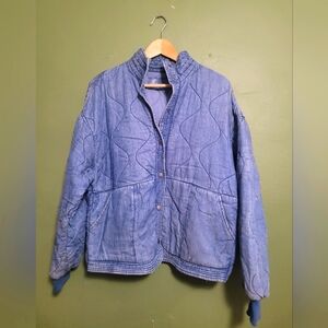 BLANKNYC Quilted Denim Jacket – Size S
